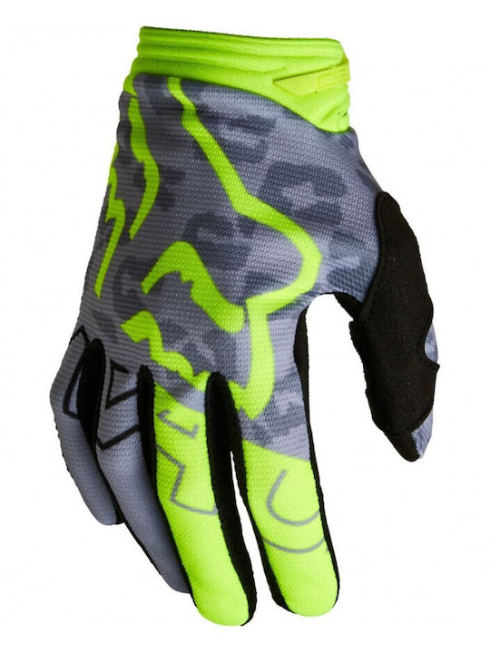 Fox Womens 180 Skew Summer Women's Motocross Gloves Fluo Yellow