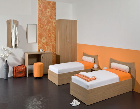Borneo Bedroom Furniture Set 80x190cm 9 Pieces