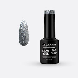 Elixir Semi Gel Semipermanent Lac de Unghii 80'...