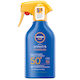 Nivea Sun Moisturising Trigger Waterproof Sunscreen Lotion for the Body SPF50 in Spray 270ml