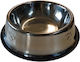 Pet Interest Metallischer Futternapf & Wasserschale für Hund & Katze 1lt in Silber Farbe