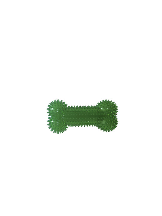 Pet Interest Cool Dog Toy Bone with Sound Green 16.7cm