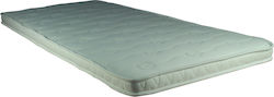 Achaia Strom Single Bed Polyester Mattress Topper Top Ergo Platinum with Aloe Vera 100x190x6cm