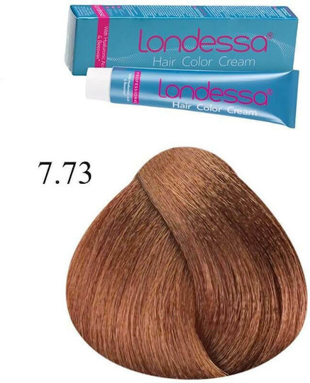 Londessa Hair Color Cream Βαφή Μαλλιών 7.73 Ξανθό Κακάο 60ml