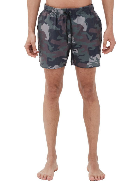 Men's Swimwear Shorts Olive Camo