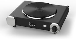 Izzy IZ-1202 Επιτραπέζια Εστία Εμαγιέ Μονή Μαύρη