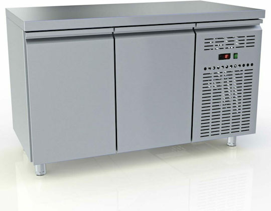 Dominox Commercial Refrigerator 250lt with 2 Doors 0/+8°C L138xD60xH86cm
