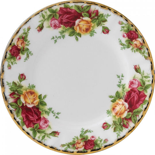 Royal Albert Country Roses Πιάτο Γλυκού από Πορσελάνη Πολύχρωμο με Διάμετρο 16cm