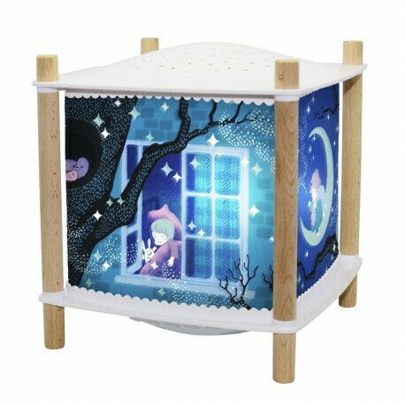 Trousselier Rotating Kids Projector Lamp Window Night with Star Projection Multicolour