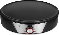 Life Crepe Maker 37cm Schwarz 1500W