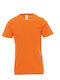 Payper Sunset Men's Short Sleeve Promotional T-Shirt Orange
