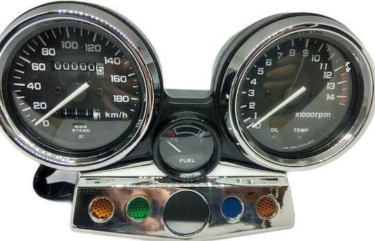 NSRacing Αναλογικό Κοντέρ Μοτοσυκλέτας με Μετρητή Βενζίνης για Honda CB 400 Super Four 1995-1998
