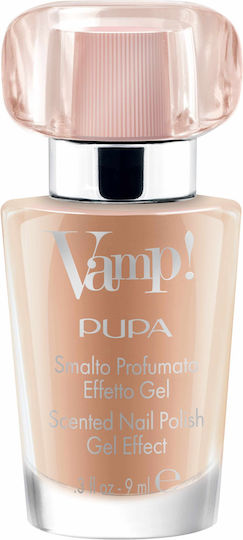 Pupa Vamp Duft Nagellack Gel Effekt Glossy Lang anhaltende Politur 103 Powdery Pink 9ml