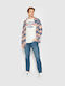 Greensboro Men's Jeans Pants with Regular Straight Fit Blue