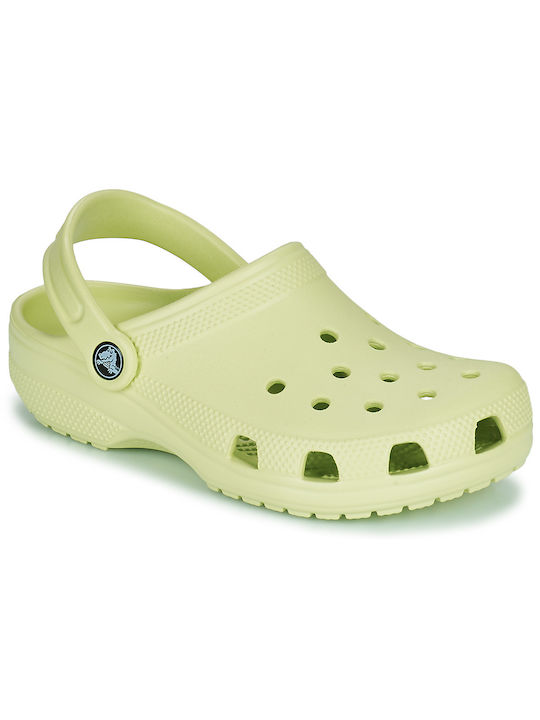 Crocs Kids Anatomical Beach Clogs Green