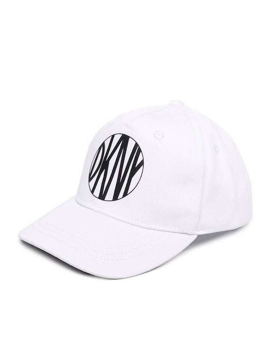 DKNY Παιδικό Καπέλο Jockey Λευκό