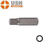 Μύτες 1/4" Allen κοντές USH USG00120 - USG0012076 8x25