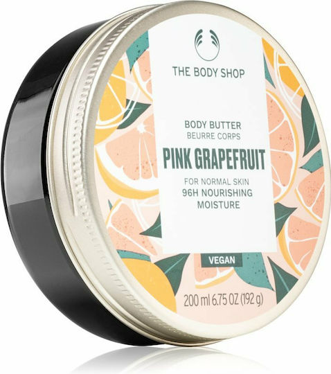 The Body Shop Pink Grapefruit 96H Moisture Feuchtigkeitsspendende Butter Körperpflege 200ml