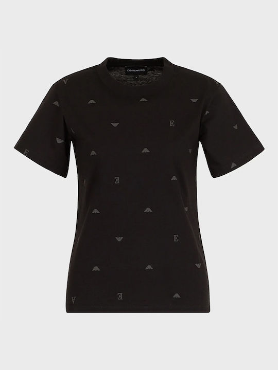 Emporio Armani Γυναικείο T-shirt Μαύρο 