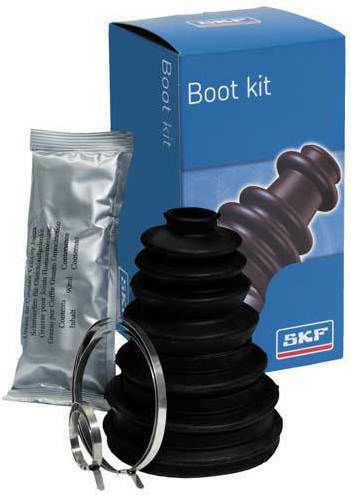 SKF Steering Rack Gaiter Silicone Bubble Set Universal 1pc VKJP 01001