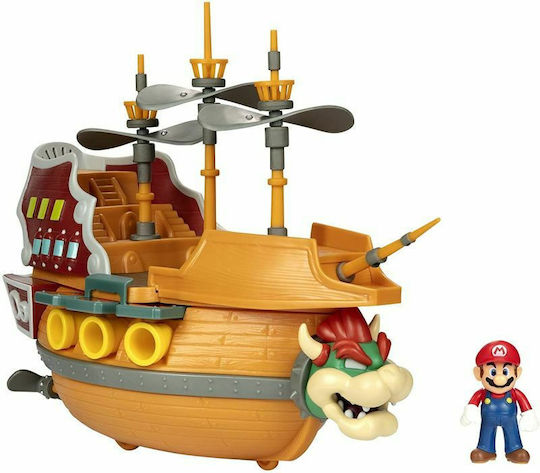 Jakks Pacific Super Mario Bowser Aircraft For Age 3+