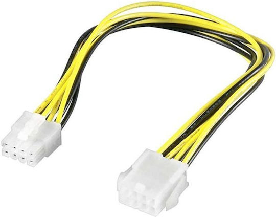 Goobay EPS cu 8 pini - EPS cu 8 pini Cablu 0.20m Multicolor (16810)