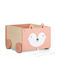 Navaris Children's Storage Box made of Wood Brown 26.4x20x25.8cm 1pcs