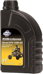 Fuchs Silkolene Quad ATV 4T Synthetic Motorcycle Oil for Four-Stroke Engines 10W-40 1lt