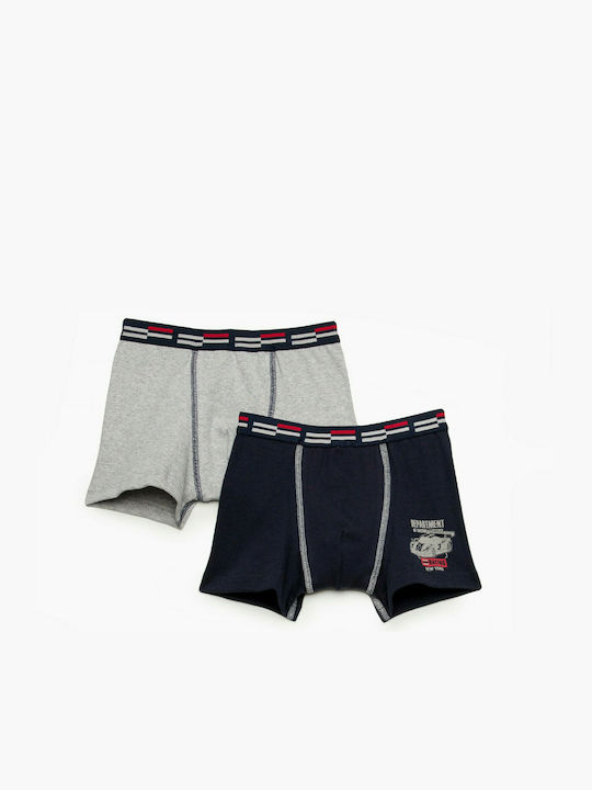 Minerva Kids Set with Boxers Multicolored 2pcs