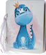 Nuova Vita Dinosaur Baby Wooden Guest Book