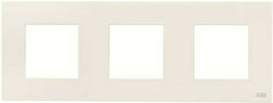 Abb Zenit Schalterrahmen 3-fach Horizontale Mon...