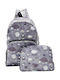 Eco Chic E- Kinder Rucksack Rucksack Gray / Gray / Gray / Gray / Gray / Gray