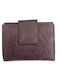 Small Leather Women's Wallet Classic Brown