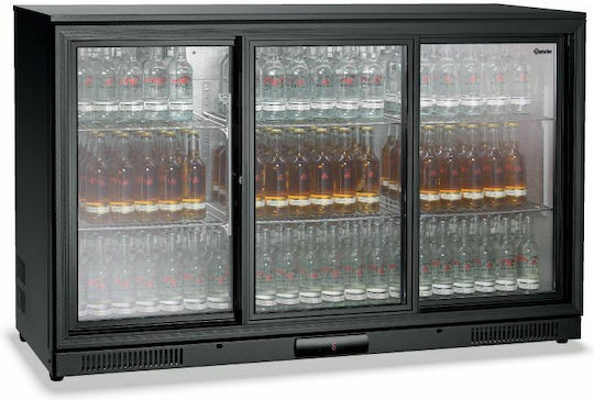 Bartscher Kühlschrank Rückwandbar 270Es mit drei Türen H85xB135xT53cm