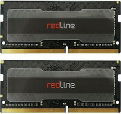 Mushkin Redline 64GB DDR4 RAM mit 2 Modulen (2x32GB) und Geschwindigkeit 3200 für Laptop