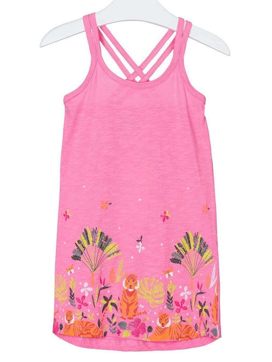 Losan Kids Dress Sleeveless Pink