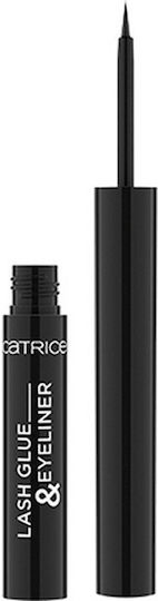 Catrice Cosmetics Glue and Eyeliner 2in1 Eyelash Glue Liner Black 1.7ml