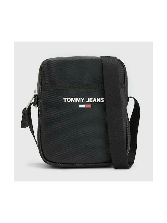 Tommy Hilfiger Reporter Essential Twist Ανδρική Τσάντα Ώμου / Χιαστί σε Μαύρο χρώμα