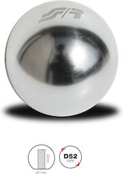 Simoni Racing Πόμολο Ταχυτήτων Globe 52mm Universal Ασημί