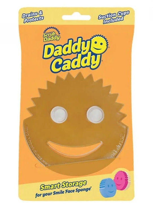 Scrub Daddy Daddy Caddy Schwamm-Halter aus Kunststoff in Transparent Farbe