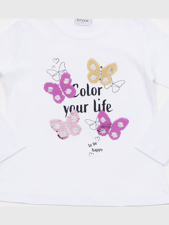 Kids' Shirt Long Sleeve White