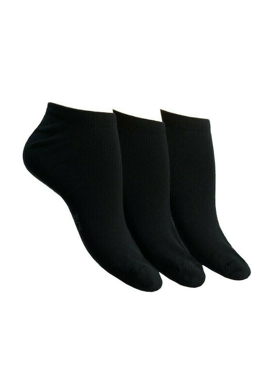 Join Women's Solid Color Socks Black 3Pack