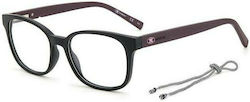 Missoni Damen Acetat Brillengestell Schwarz MMI...