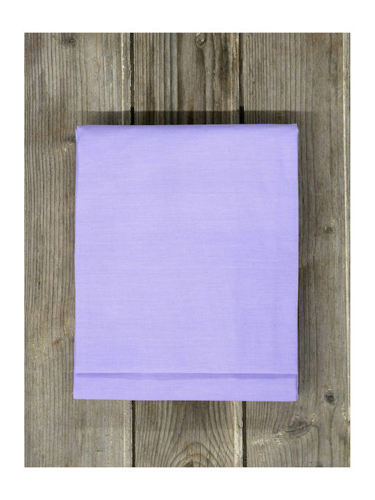 Nima Σεντόνι Μονό 160x260εκ. Unicolors Lavender