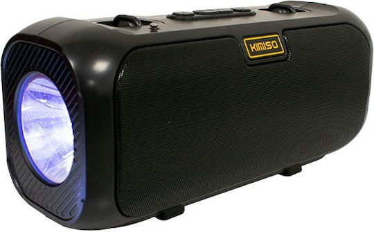 Kimiso KMS-812 Ηχείο Bluetooth 5W με Ραδιόφωνο και Διάρκεια Μπαταρίας έως 4 ώρες Μαύρο