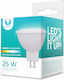 Forever Light Bulb Λάμπα LED 3W για Ντουί GU5.3 και Σχήμα MR16 Ψυχρό Λευκό 240lm