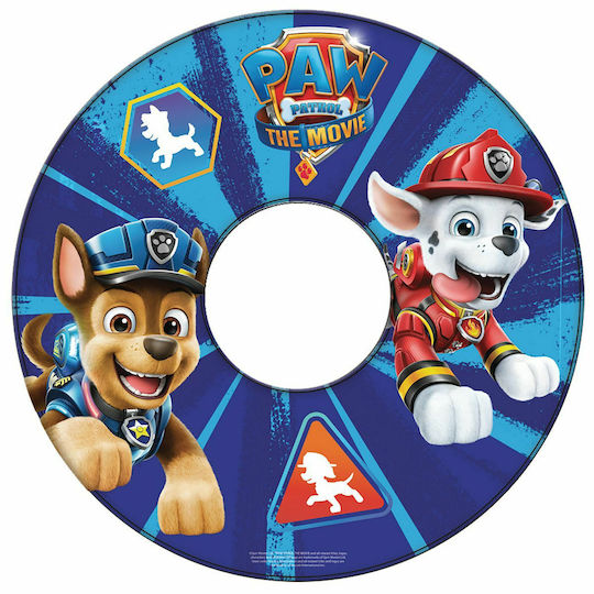 Gim Paw Patrol Kids' Swim Ring Paw Patrol with Diameter 51cm. for 3-6 Years Old Blue