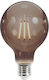Forever Light Λάμπα LED 4W για Ντουί E27 και Σχήμα G95 Θερμό Λευκό 400lm