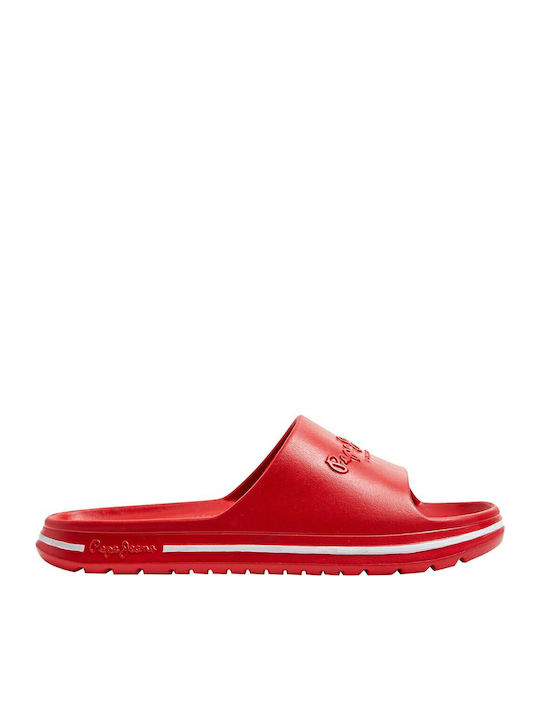 Pepe Jeans Men's Slides Red