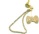 Bow Strass Mobile Jewelry Silver 34.900.0124